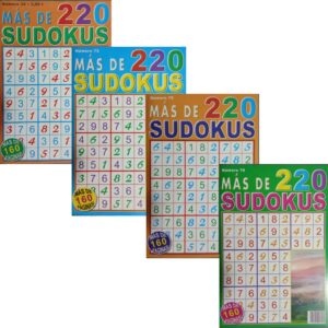 Más de 220 Sudokus