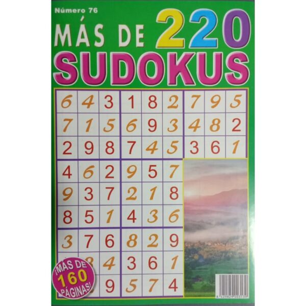 Más de 220 Sudokus N°76