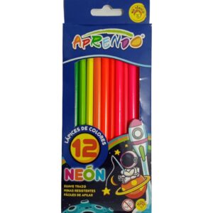 Lápices de Colores Neón x12