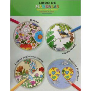 Libro de Mandalas para Colorear N°4