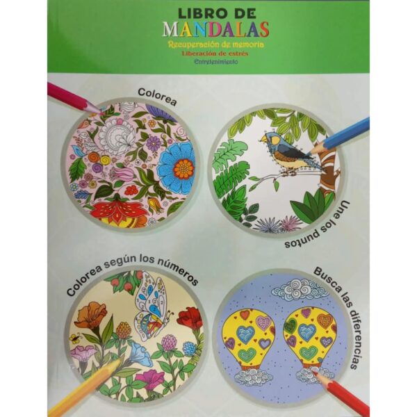 Libro de Mandalas para Colorear N°4